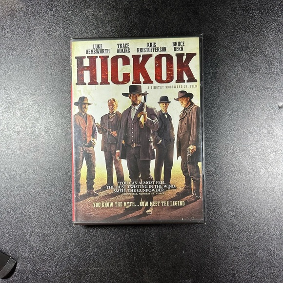 Hickok (DVD, 2017)  Trace Adkins, Kristofferson, Bruce Dern - Western New Sealed - Picture 1 of 2